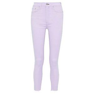 Rag & Bone Lilac High Rise Skinny Jeans 25 NWT